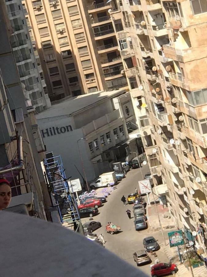 Cozy New 2 Bd Amazing Beach View Next To Hilton Hotel Family Only !العائلات فقط Александрия Екстериор снимка