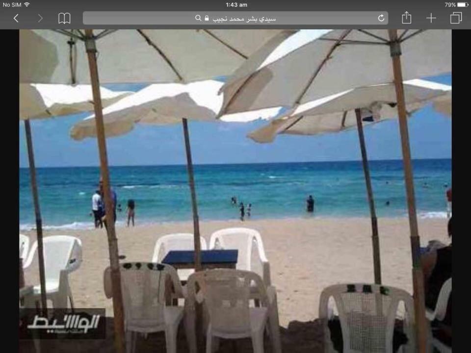 Cozy New 2 Bd Amazing Beach View Next To Hilton Hotel Family Only !العائلات فقط Александрия Екстериор снимка